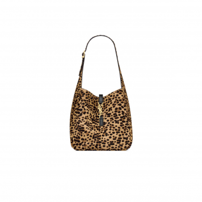 YSL LE 5 À 7 SUPPLE SMALL IN PONY HAIR LEATHER 713938AAD0J2790 (23*22*8cm)